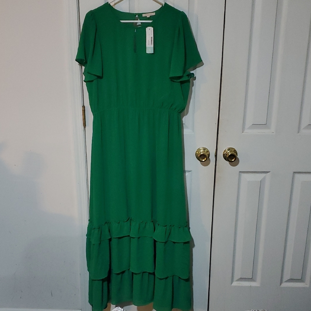 NWT Skies Are Blue Maxi Dress, Size XL